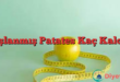 Haşlanmış Patates Kaç Kalori?